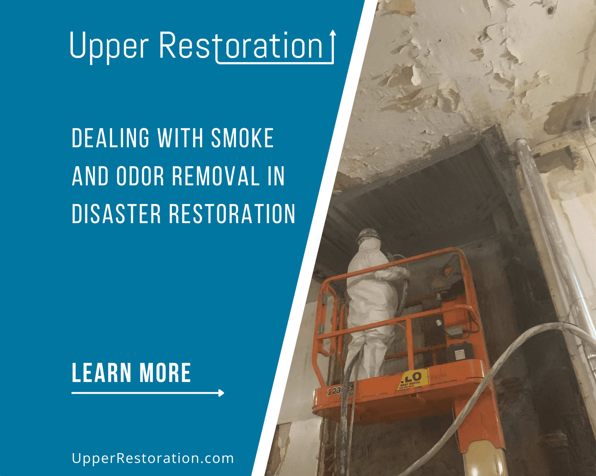 Dealing with Smoke and Odor Removal in Disaster Restoration