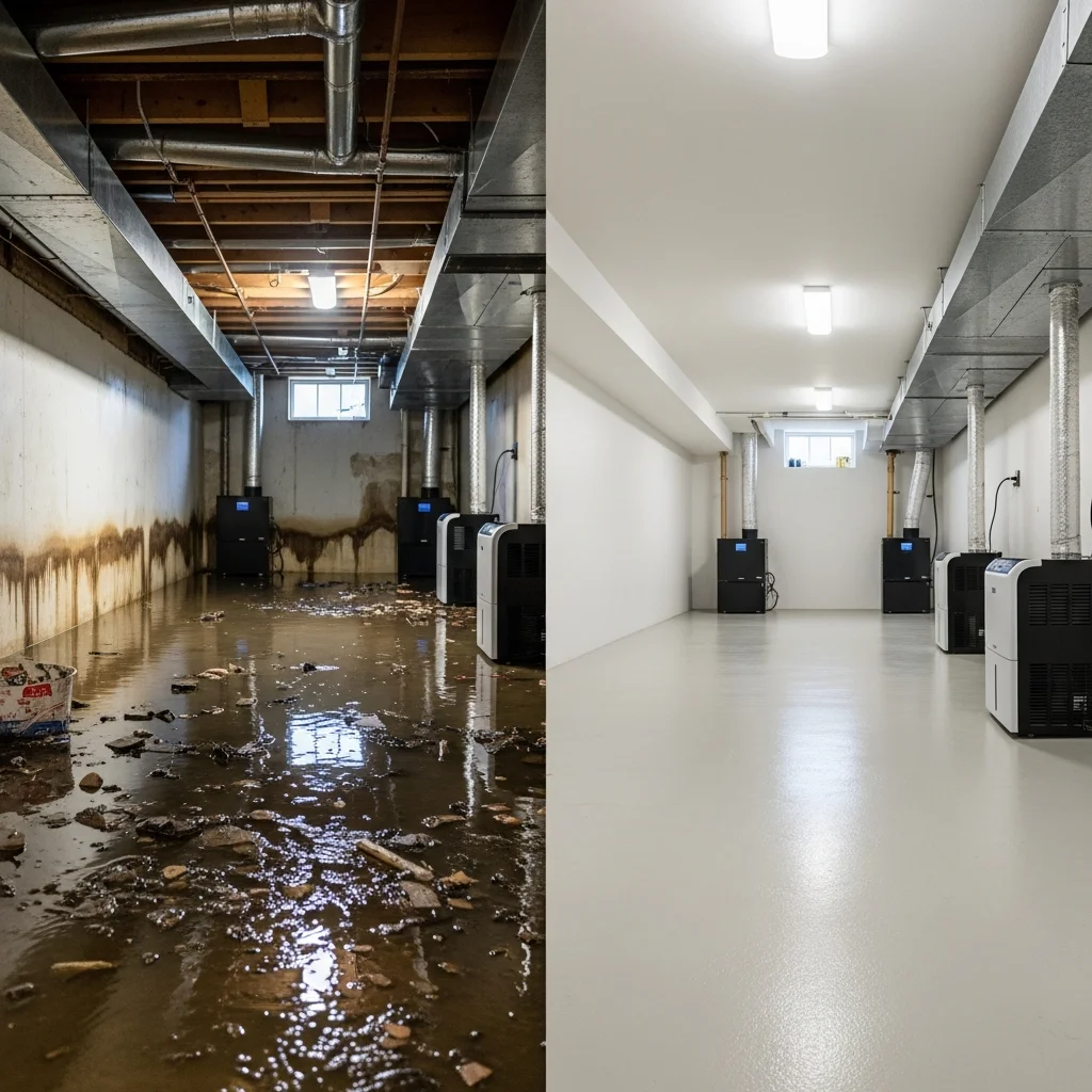 Prevent Mold Flooded Basement