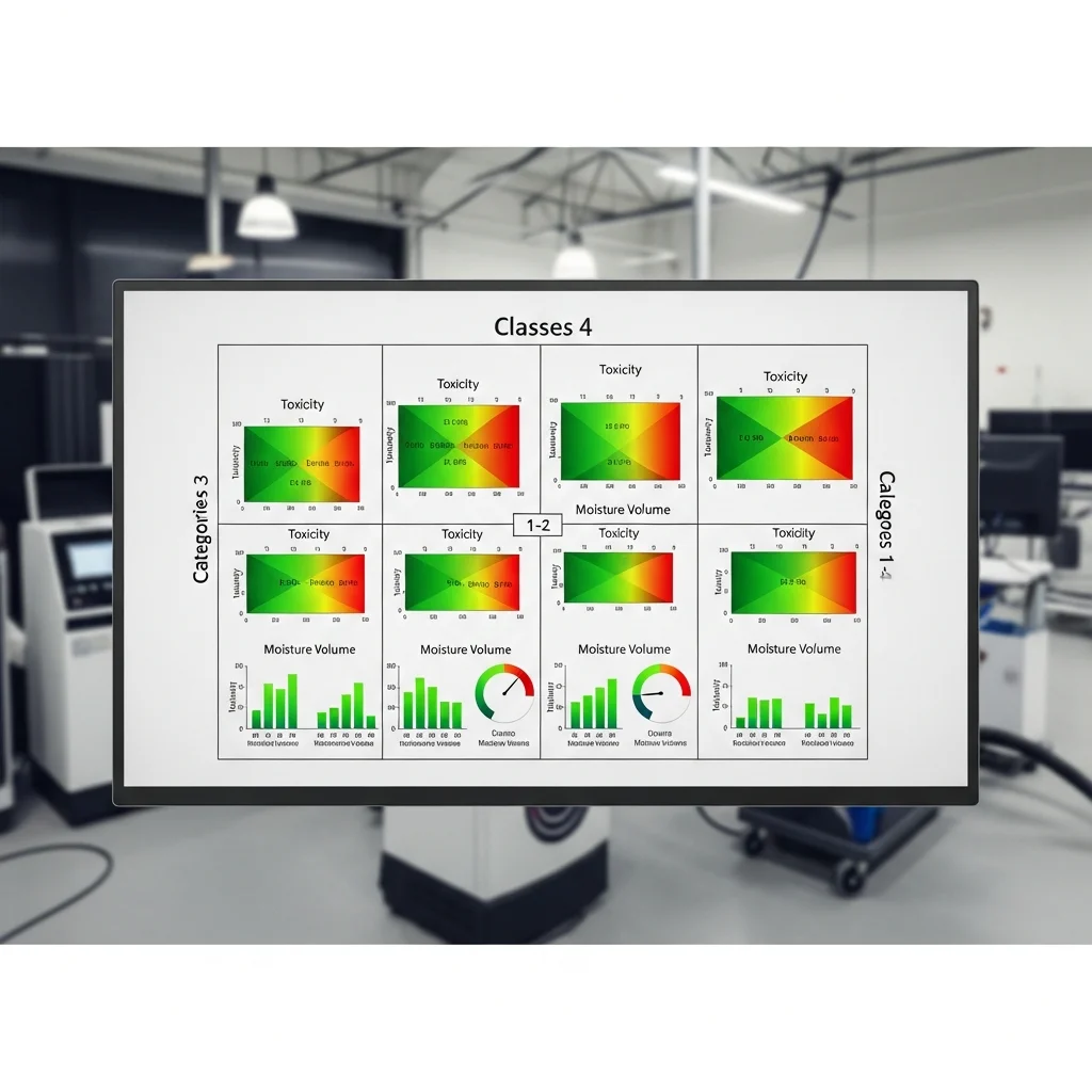 Water Damage Classes And Categories