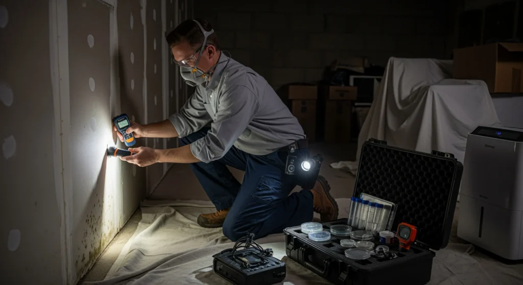 Air Quality vs. Surface Testing: How to Verify Mold Remediation — Upper Restoration NYC & Long Island