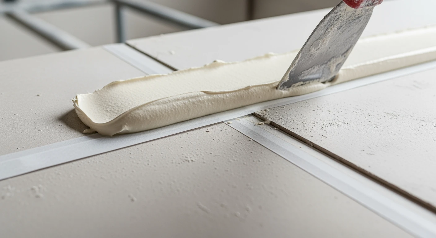 Asbestos-containing joint compound on drywall seams — a hidden source of asbestos in Long Island home walls