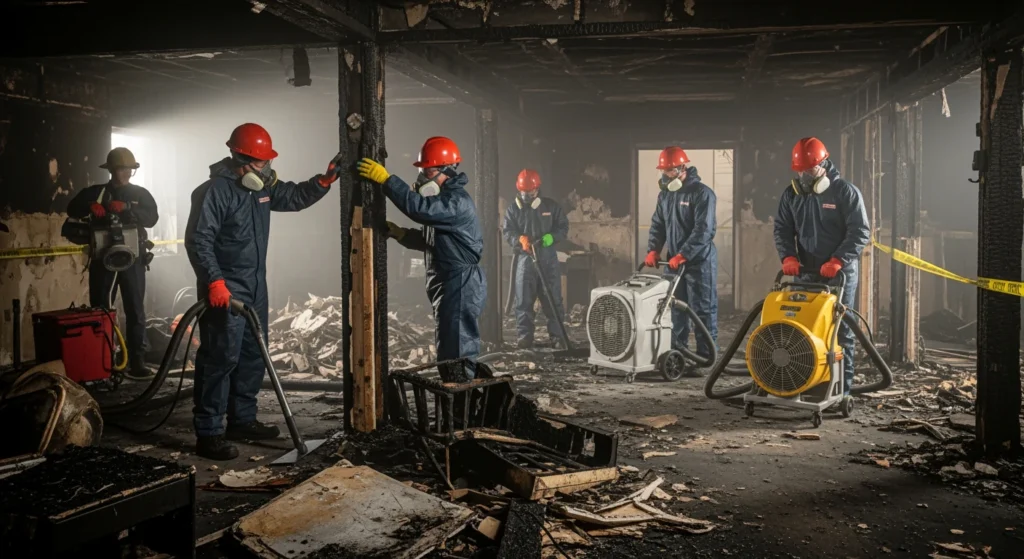 Can I Stay in My Apartment During Fire Damage Cleanup? — Upper Restoration NYC & Long Island