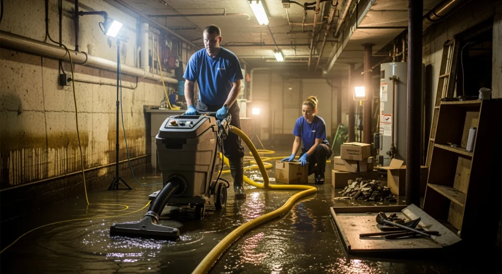 Professional water damage restoration and mitigation services — Upper Restoration NYC Long Island