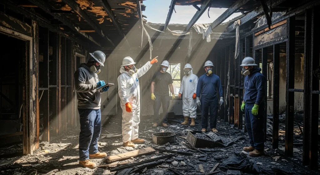 Professional fire damage restoration services in Long Island and NYC — Upper Restoration