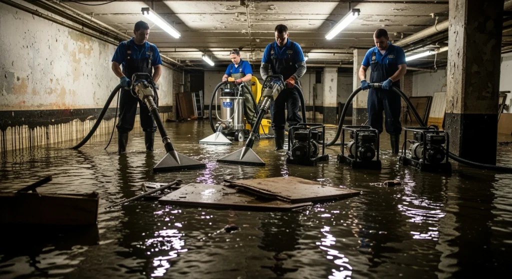 Professional water damage restoration and mitigation services — Upper Restoration NYC Long Island