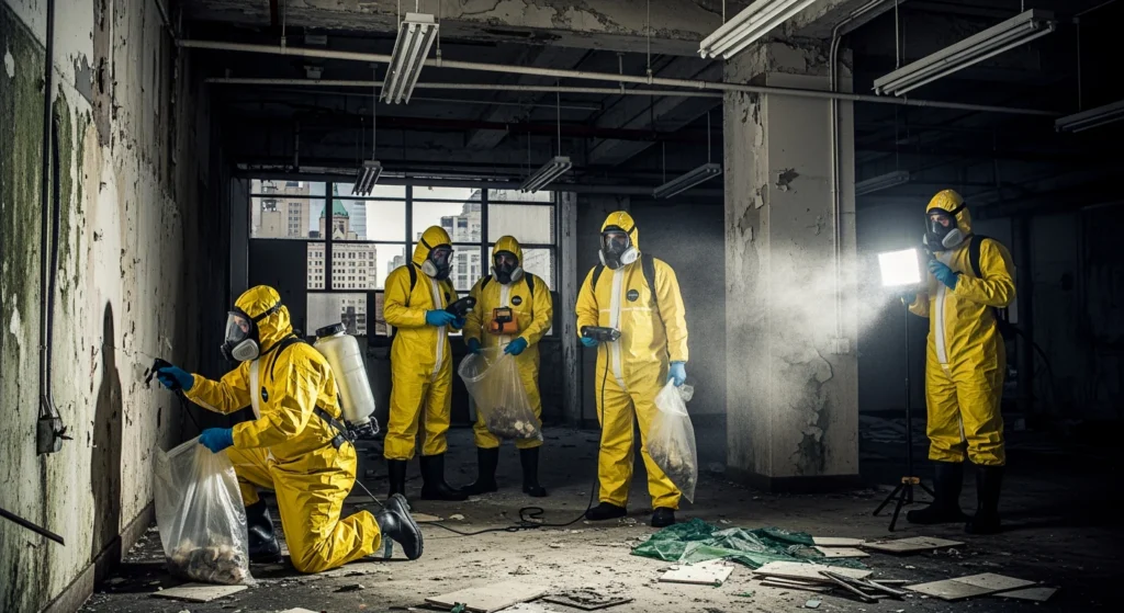 Professional hazmat and biohazard cleanup services in NYC — Upper Restoration