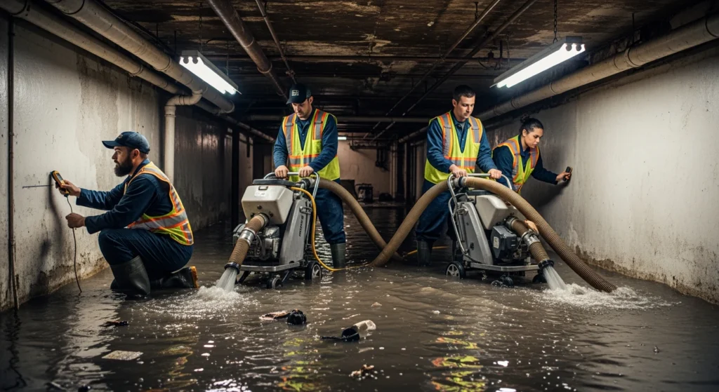 Professional water damage restoration and mitigation services — Upper Restoration NYC Long Island