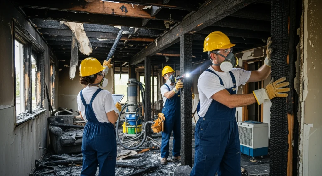 Professional fire damage restoration services in Long Island and NYC — Upper Restoration