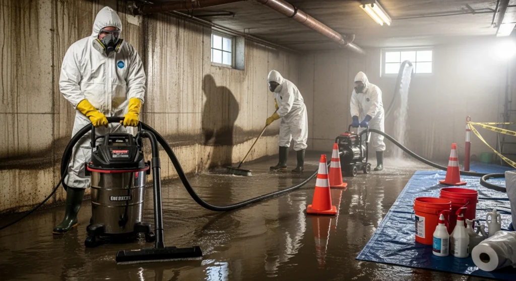 Sewage Backup in the Basement: Health Risks Immediate Cleanup — Upper Restoration NYC & Long Island