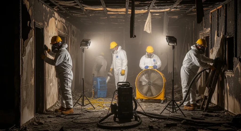 Smoke Odor Removal: Why Paint Wont Fix Fire Damage — Upper Restoration NYC & Long Island