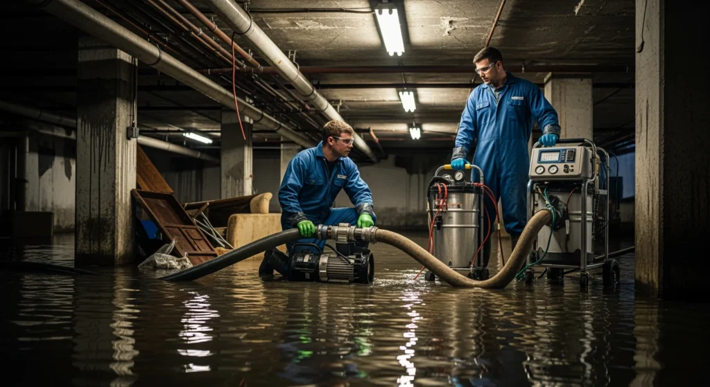 Professional water damage restoration and mitigation services — Upper Restoration NYC Long Island