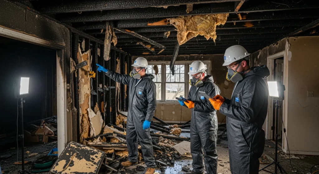Professional fire damage restoration services in Long Island and NYC — Upper Restoration