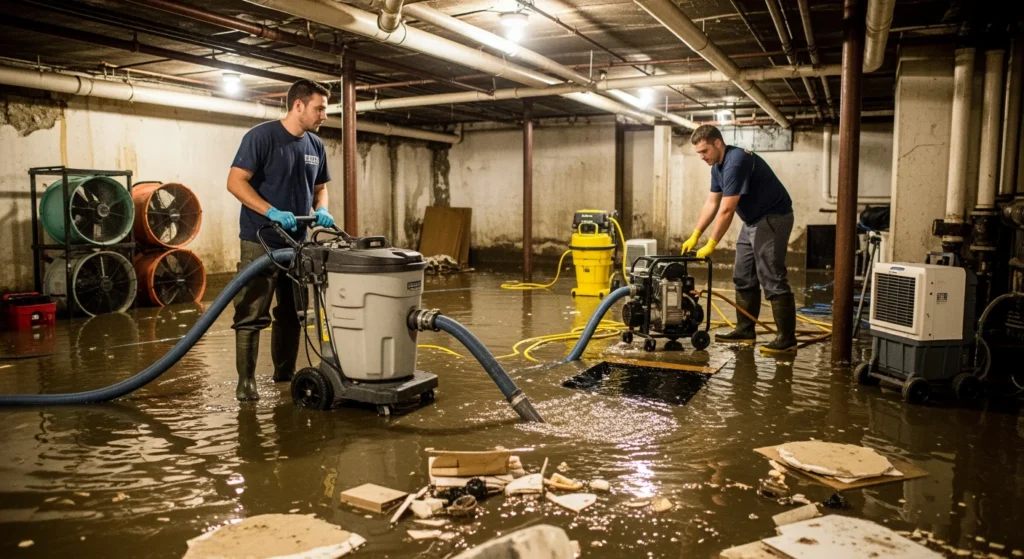 Professional water damage restoration and mitigation services — Upper Restoration NYC Long Island