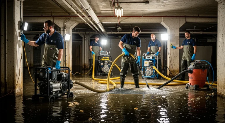 Professional water damage restoration and mitigation services — Upper Restoration NYC Long Island