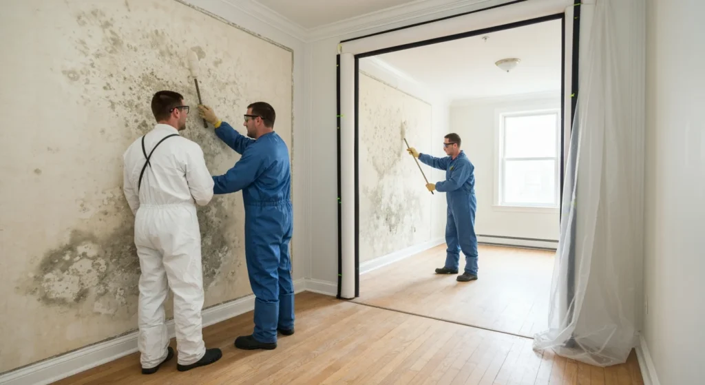 Mold vs. Mildew: Differences, Health Risks, and When to Call a Pro in NYC | Upper Restoration