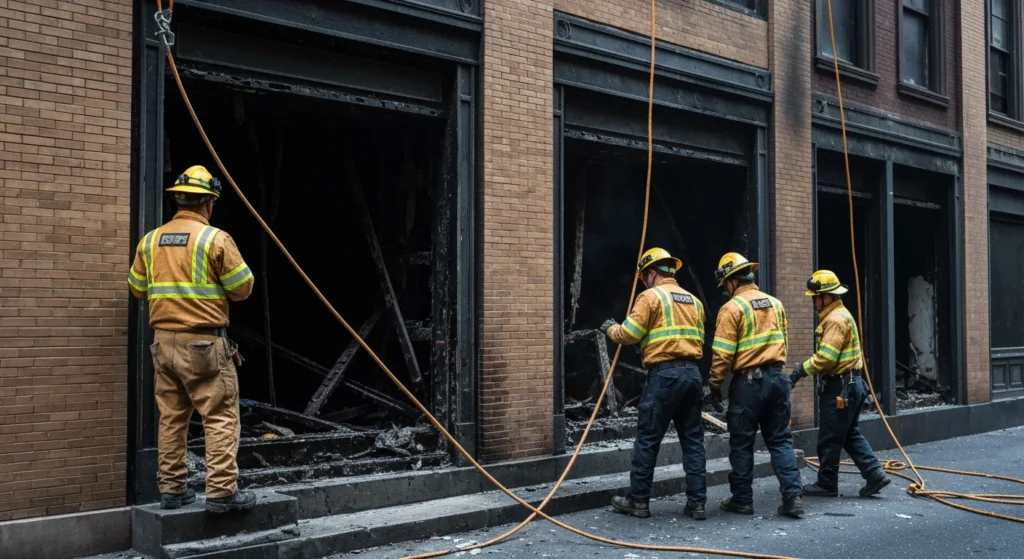 Fire Damage Restoration Process: A Step-by-Step Guide for NYC & Long Island Homeowners | Upper Restoration