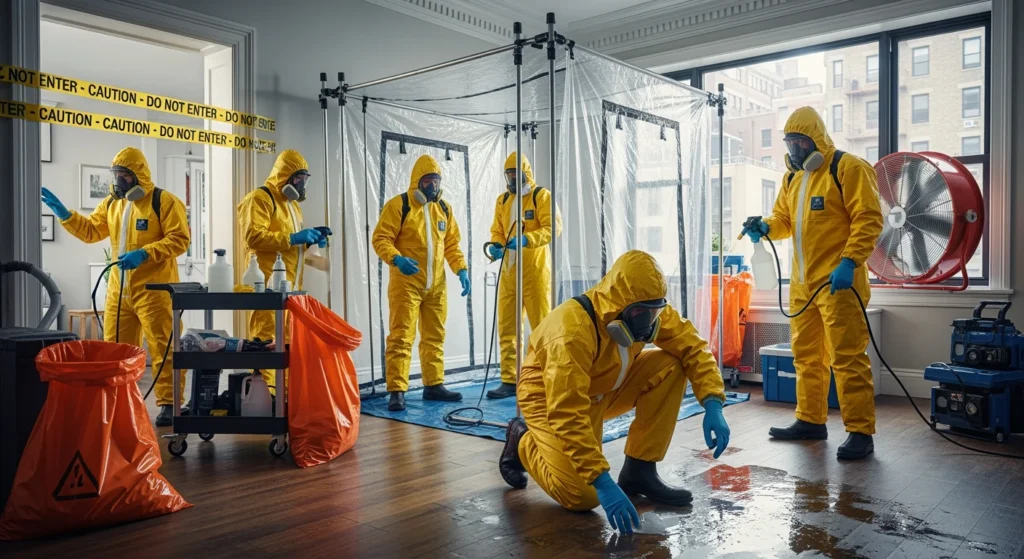 Safe, Thorough Biohazard Cleanup | Upper Restoration — Upper Restoration