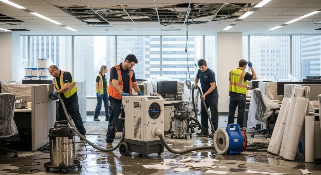 Board Up Your Damaged Business — Upper Restoration