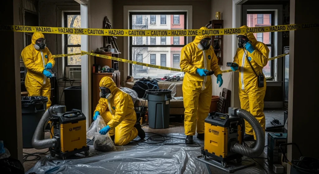 Importance of Hazmat Cleaning for Safety | Upper Restoration — Upper Restoration