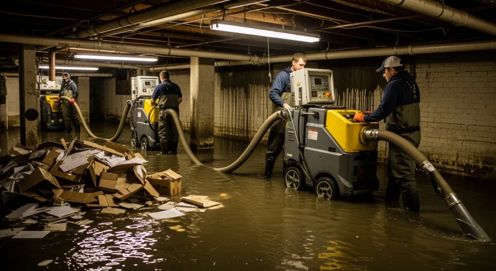 Professional water damage restoration and mitigation services — Upper Restoration NYC Long Island