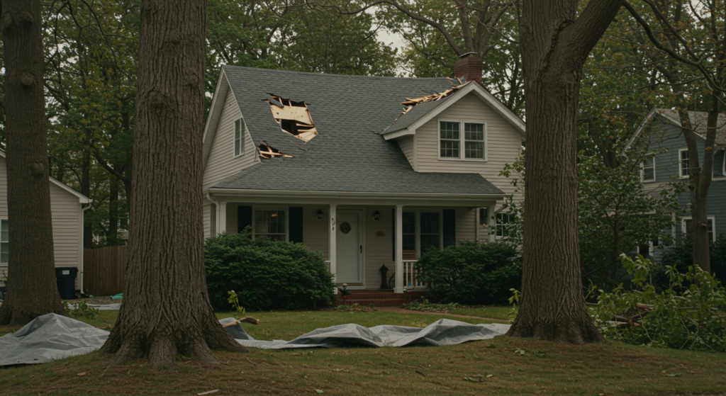 North Shore Long Island Storm Damage: Tree, Roof, and Power Emergencies